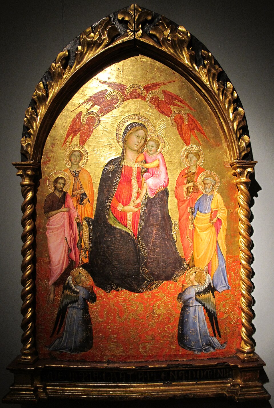 Madonna col Bambino tra angeli e Santi Cennino Cennini